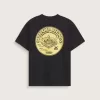 Camiseta de discos rayados