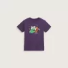 Camiseta de Halloween con botín para niños pequeños