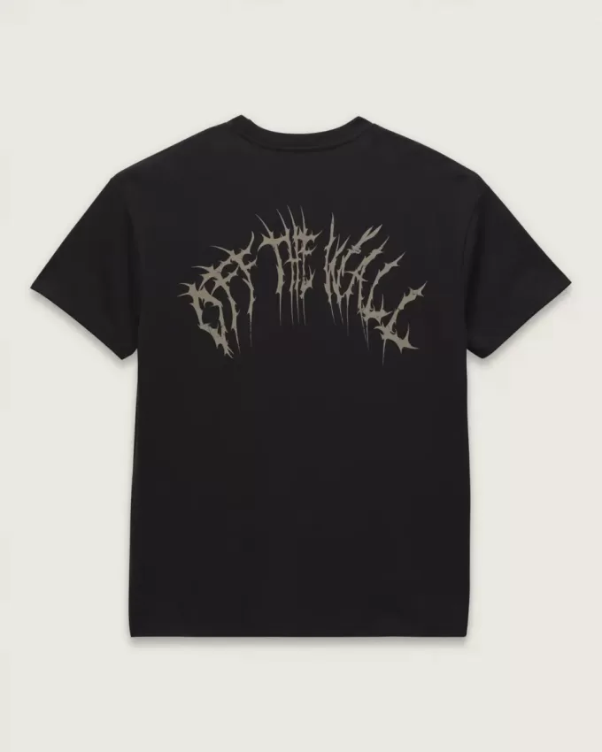 Camiseta de la Universidad de Metal Grafiti