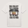 Camiseta de llamada por cobrar