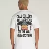 Camiseta de llamada por cobrar