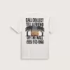Camiseta de llamada por cobrar
