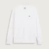 Camiseta de manga larga con logotipo en el pecho izquierdo