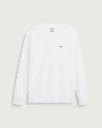 Camiseta de manga larga con logotipo en el pecho izquierdo