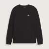 Camiseta de manga larga con logotipo en el pecho izquierdo