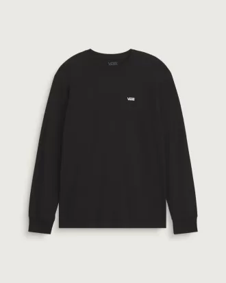 Camiseta de manga larga con logotipo en el pecho izquierdo