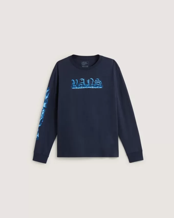 Camiseta de manga larga Vans Inferno para niños