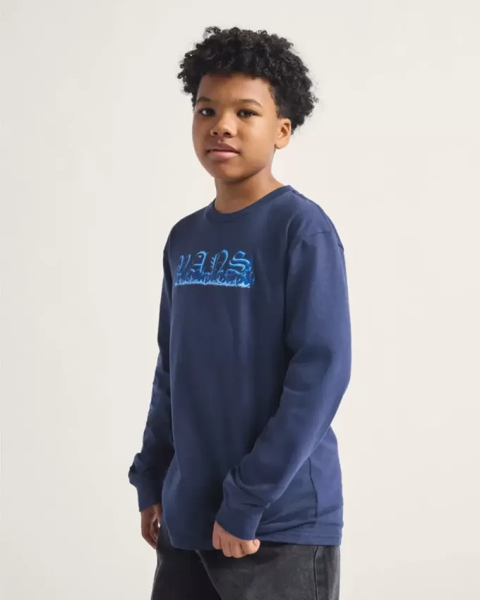 Camiseta de manga larga Vans Inferno para niños
