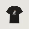 Camiseta de mapache banjo para niños pequeños