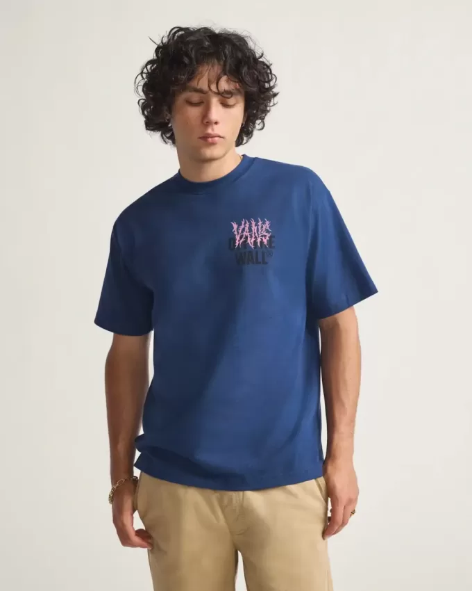 Camiseta de pared de metal