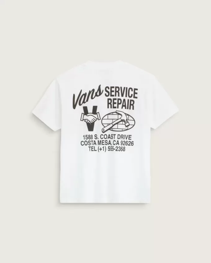 Camiseta de servicio y reparación