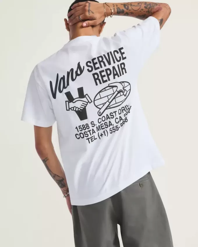 Camiseta de servicio y reparación