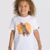 Camiseta infantil con cohete grafiti