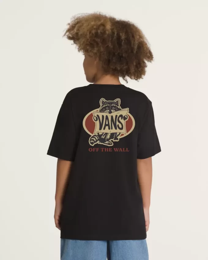 Camiseta infantil con el símbolo del mapache