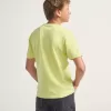 Camiseta infantil con estampado de estrellas a cuadros