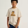 Camiseta infantil de Waffles el perro