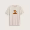 Camiseta infantil de Waffles el perro