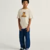 Camiseta infantil de Waffles el perro