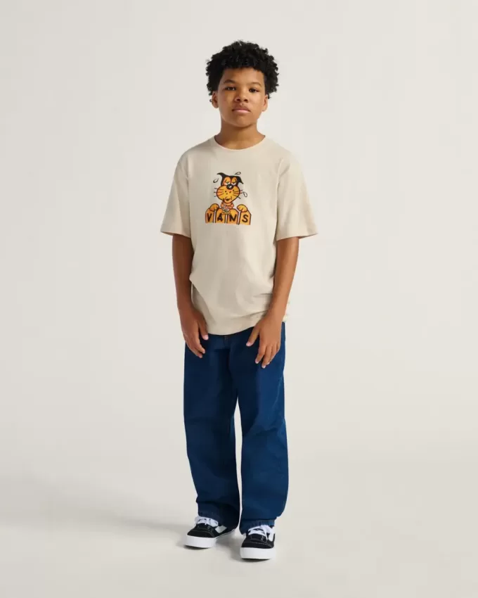 Camiseta infantil de Waffles el perro