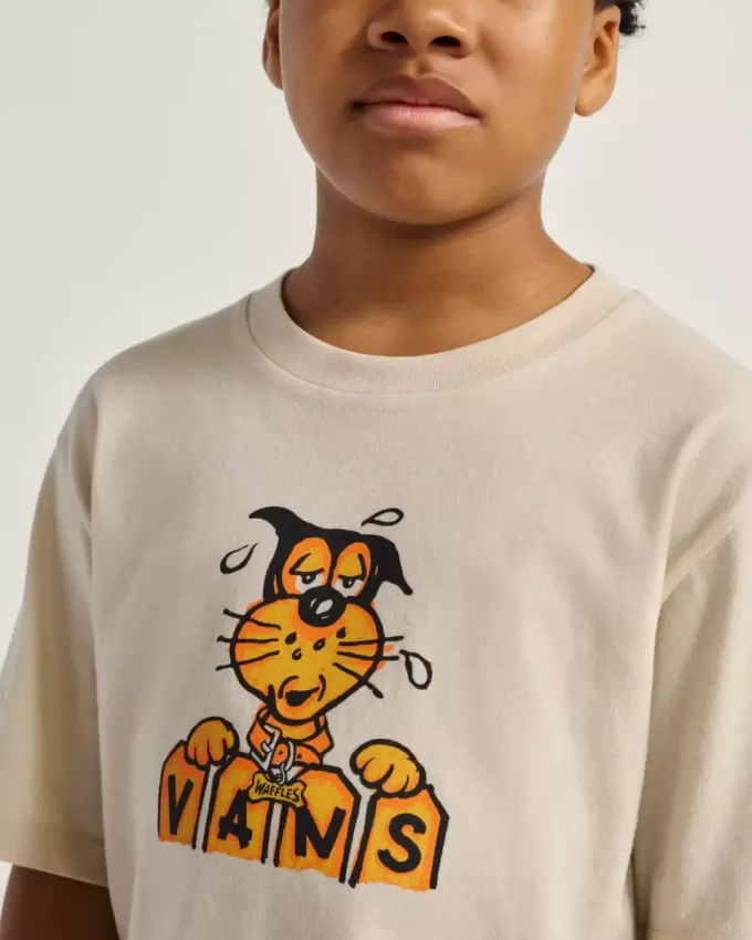 Camiseta infantil de Waffles el perro