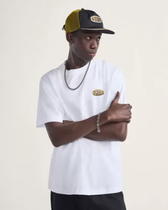 Camiseta levantada