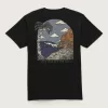Camiseta mirando hacia afuera