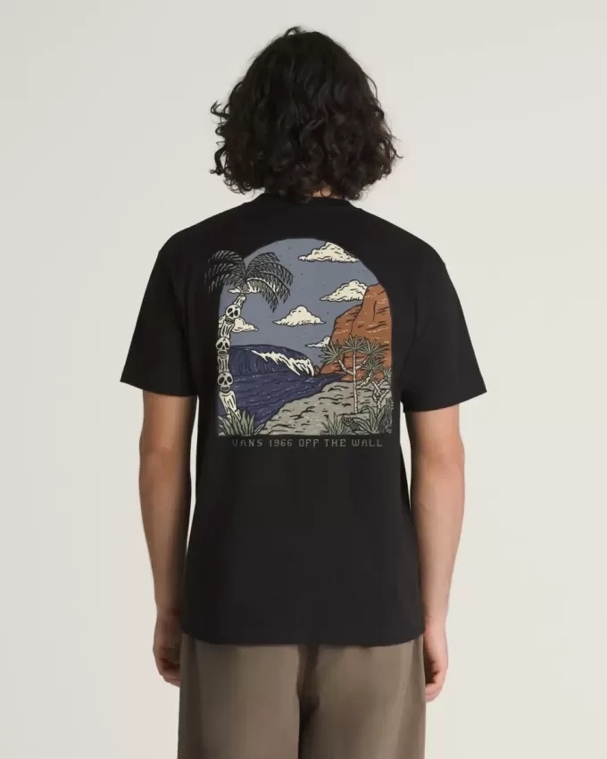 Camiseta mirando hacia afuera