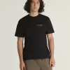 Camiseta mirando hacia afuera