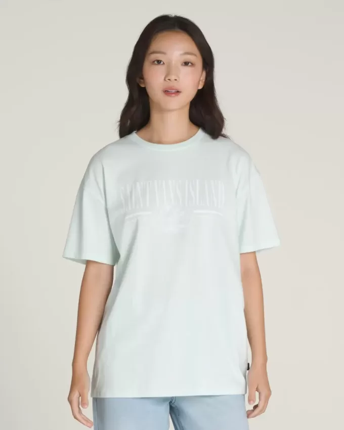 Camiseta retro vintage de la isla