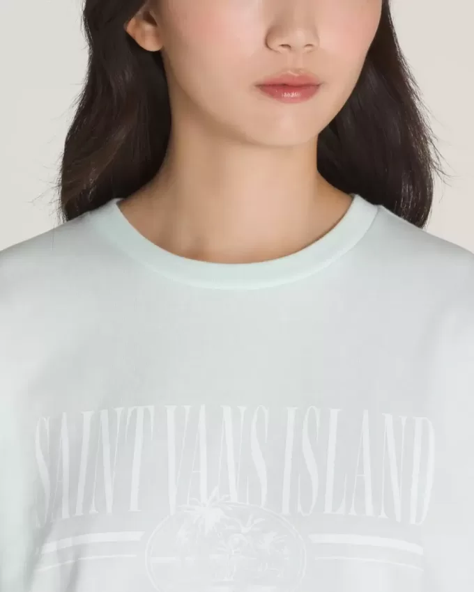 Camiseta retro vintage de la isla