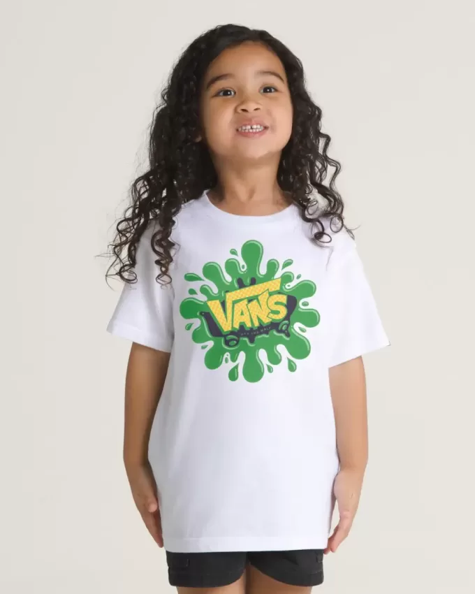 Camiseta salpicada para niños pequeños