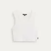 Camiseta sin mangas con ribete Drew