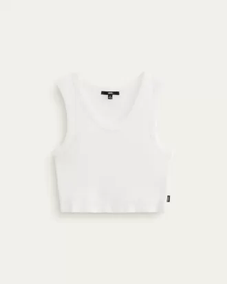 Camiseta sin mangas con ribete Drew