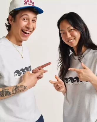 Camiseta Skate Yin Yang Eyes