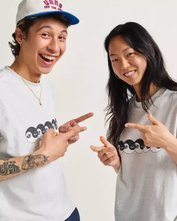 Camiseta Skate Yin Yang Eyes