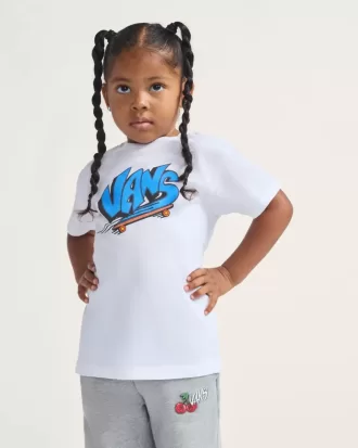 Camiseta Vans Sk8 para niños pequeños