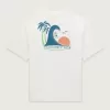 Camiseta Vans X Thalia Surf Dual Palm Camiseta Vans X Thalia Surf Dual Palm