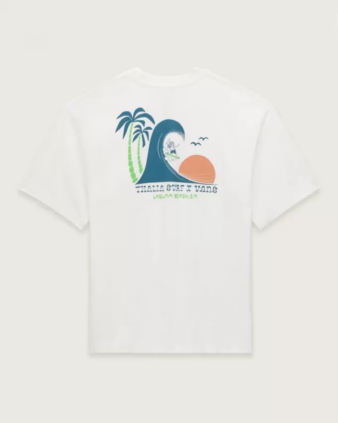Camiseta Vans X Thalia Surf Dual Palm Camiseta Vans X Thalia Surf Dual Palm