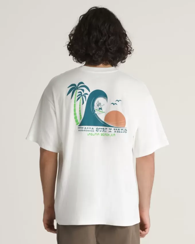 Camiseta Vans X Thalia Surf Dual Palm Camiseta Vans X Thalia Surf Dual Palm