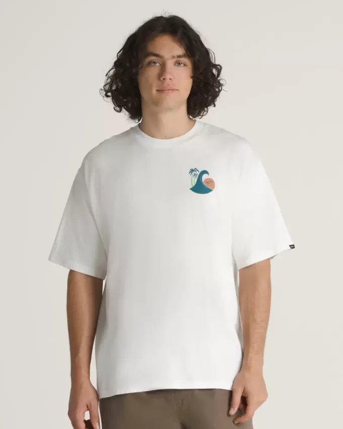 Camiseta Vans X Thalia Surf Dual Palm Camiseta Vans X Thalia Surf Dual Palm
