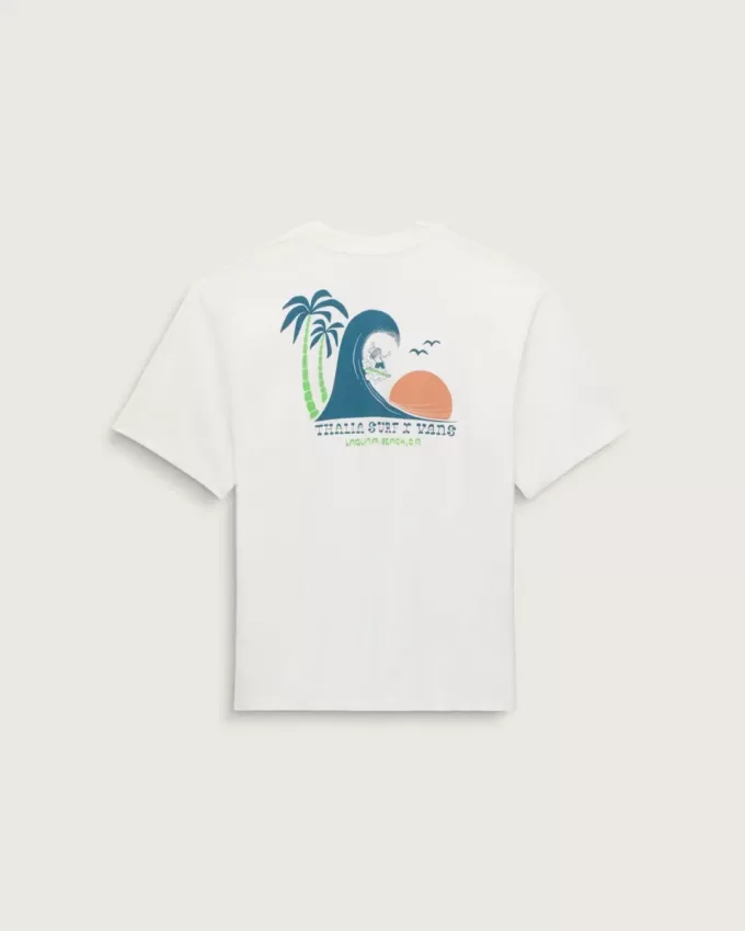 Camiseta Vans X Thalia Surf Dual Palm Camiseta Vans X Thalia Surf Dual Palm