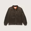 Chaqueta bomber de satén OTW