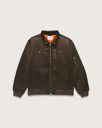 Chaqueta bomber de satén OTW