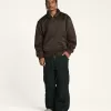 Chaqueta bomber de satén OTW