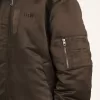 Chaqueta bomber de satén OTW