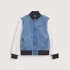 Chaqueta de béisbol vaquera para niños