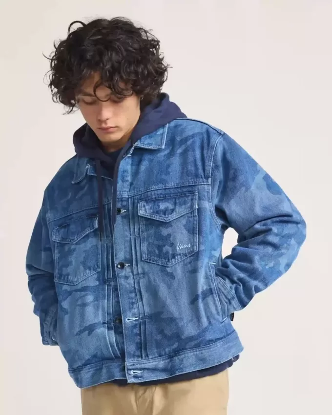 Chaqueta vaquera de camionero