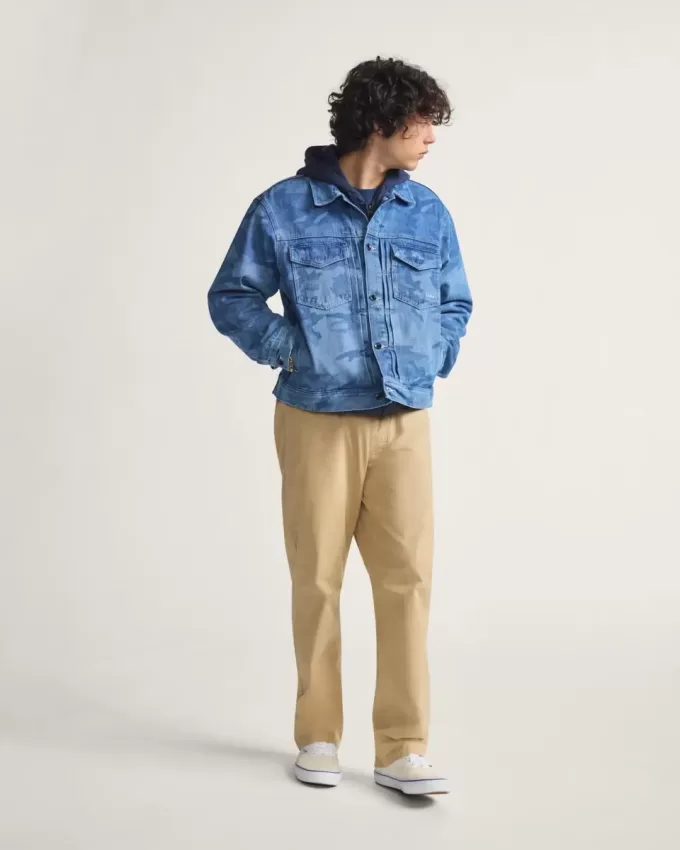 Chaqueta vaquera de camionero