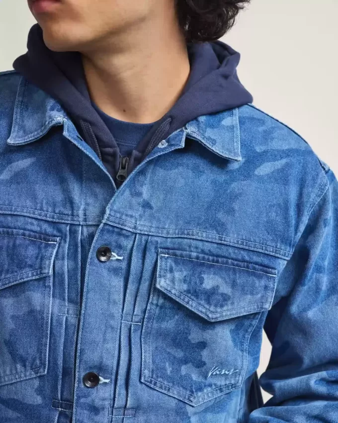 Chaqueta vaquera de camionero
