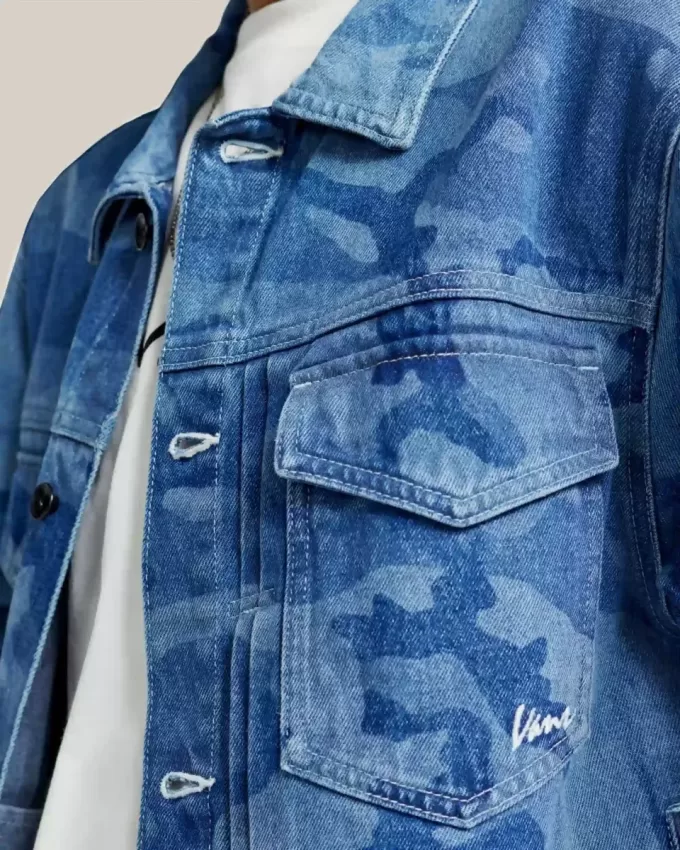 Chaqueta vaquera de camionero